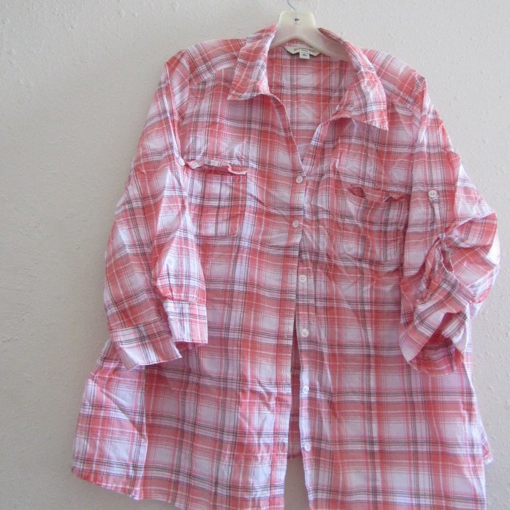 St John's Bay Blouse Size 2X